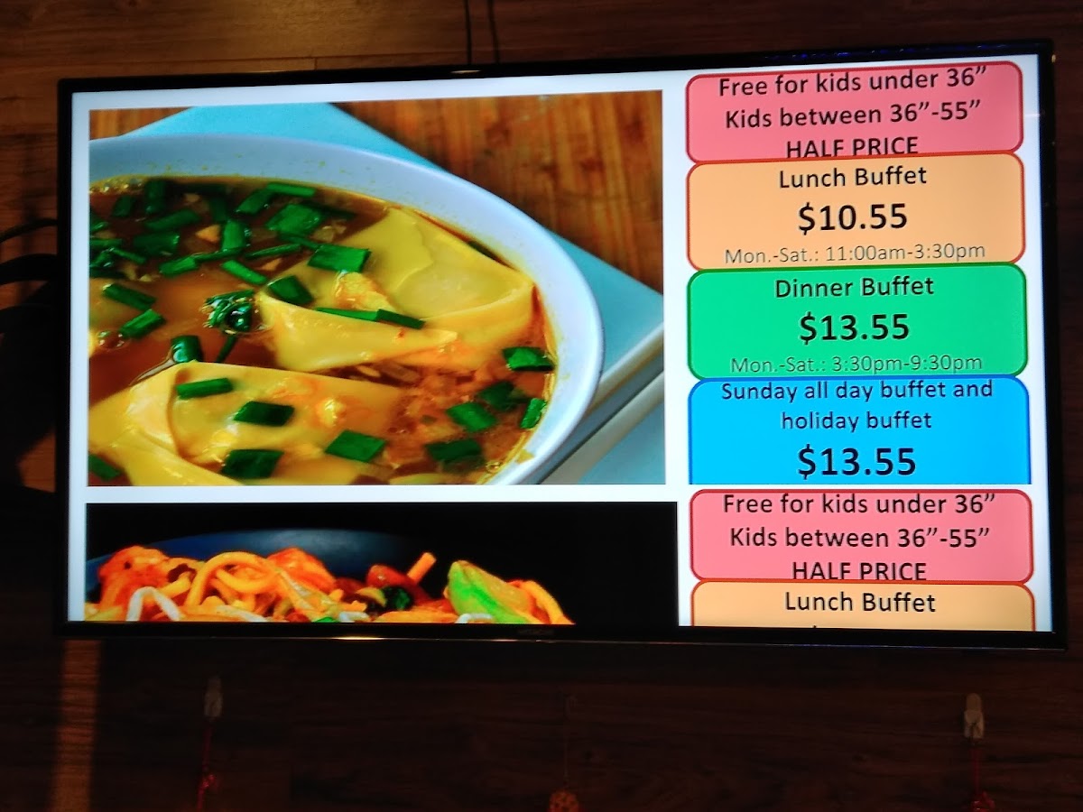 China Buffet east liberty Menu - Image 2